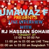 www.humawazfm.com rj hassan sohaib interview session of singer upoma from bangladesh at 23 sep 13