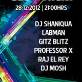 Gitz Blitz live @ Whistles & Glowsticks 28-12-2012