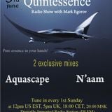 Mark Egorov - Quintessence Radio Show # 005 (Guests Aquascape & N'aam)