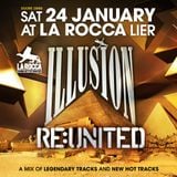 David DM at Illusion Re:United 24/01/2015 at La Rocca - Warming-up set