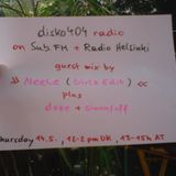 SUB FM / Radio Helsinki - disko404 radio - Neele, Simon/off b2b doze - 14/05/2015
