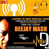 DJ Mash Live @ Pumping Beats on Radio Hits 88.2 (26-11-2013)