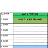 DAYPARTING \\ LATE FRINGE