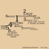 koffeemaschinnen - 1'st rule...