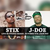 AM Caffeine Morning Show 10/09/2015 (STIX & J-Doe)
