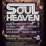 RiskSoundSystem - SOUL HEAVEN ADE 2012 promo set on Radio Decibel - live recording