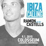 Ramon Castells Live Set at Ibiza Calling On Tour - Colosseum Jakarta - Indonesia - January 2015