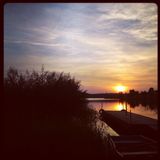 Ein Abend am See
