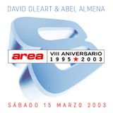 AREA - 8º ANIVERSARIO by David Oleart & Abel Almena