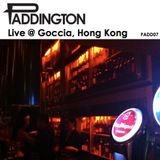 Live @ Goccia, Hong Kong