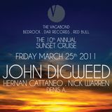 The 10th Annual Sunset Cruise with Nick Warren, Denis A, Hernan Cattaneo & John Digweed (25-03-2011)