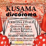 Kusama en Discorama = Gustavo Lamas + Cristina Civale + Esnaola !