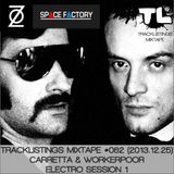 Tracklistings Mixtape #062 (2013.12.25) : Carretta & Workerpoor - Electro Session 1 (100% Vinyl)