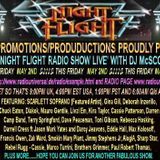 The Nightflight Radio Show from May 2nd 2014 with DJ McScotty aka Steve Perz