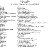 In Tribute to Village and Tarm Center 1990-1992