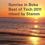 Sunrise in Boka Best of Tech 2011 Mixed by Stamm
