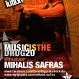 Corey Biggs Aka Rockstar - Music is the Drug 020 with guest Mihalis Safras