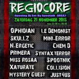 SPOOTNIK @ REGIOCORE (opening set) 21-11-2015, de speaker Alphen a/d Rijn