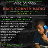 BACK CORNER RADIO: Episode #182 (Sept 3rd 2015)
