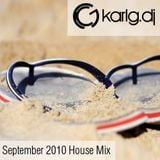 September 2010 House mix