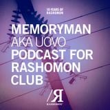 Memoryman aka Uovo Podcast for Rashomon Club