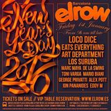 Los Suruba - live at El Row (Barcelona) - 01-Jan-2016