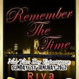 LIVE SET at REMEMBER THE TIME @ Riva - New Years Day 2012 - Hosted by MC Scotty
