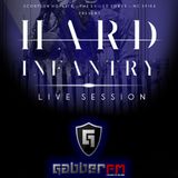Hard infantry live session on Gabber.fm ft. Darkcontroller 10-03-2015