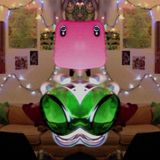 Yellow Grains, Neon Cube, Complainer Birds, and Life of Hue