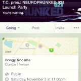 BOC @ T.C. pres. NeuroPhunked021 Launch 02NOV2013
