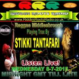 REGGAE M PLAYS STIKKI TANTAFARI 6-7-2015