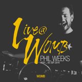 Live at WOMB #001 - PHIL WEEKS - 5th Sep 2014