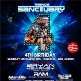 Bryan Kearney @ Live , Trancesanctuary 4th Birthday @ Egg, London UK (14-March-2015)