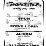 DJ Spun from San Francisco recorded Live at Together in Downtown Los Angeles on July 19th 1996