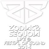 ZODIAC & SEQUOIA @ FESTIVAL OF SOUND 2014