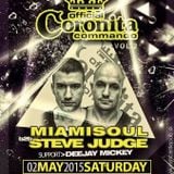 Miamisoul b2b Steve Judge - Live Coronita Commando vol. 2 Irish Castle Pub (02.05.2105)