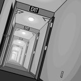 staring at the walls