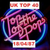 UK TOP 40 : 18th APRIL 1987