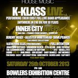K-Klass Live @ Anthems Of House, Bowlers, Manchester 26 October 2013