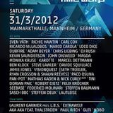 Dubfire Live @ Time Warp 2012 Mannheim , 31.3.2012