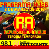 RA. Programa N°126 03-03-2016