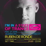 Ruben de Ronde - ASOT 750 Festival Jaarbeurs in Utrecht, The Netherlands (27-02-2016)