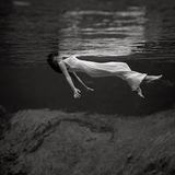 under the water
