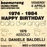 BOOMERANG - Baldelli, Remember BAIA 20-4-1984