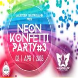 Dj Marc Stone - Club Cut 02.04.2015 Neon Konfetti Party ,Wandelhof Schwarzheide