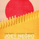 OUR PARTY - Introducing Joey Negro