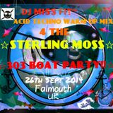 djmf1 DJ Miss Fit~Hard Acid Techno Warm Up 100% Pure Vinyl Mix For The Sterling Moss~303 Techno Boat