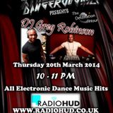 The Detonation Hour - DangerousNile & DJ Greg Robinson 20.03.14 Radio Hud Uhrs