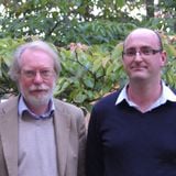 Paul Collier and Andy Sumner in discussion on the IDS paper, 'The New Bottom Billion'.