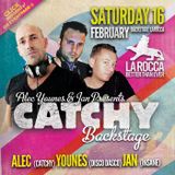 dj Alec @ La Rocca backstage - Catchy 16-02-2013